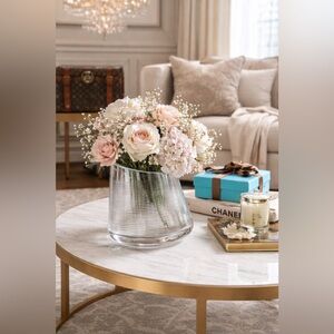 Exquisite Birks Modernist Crystal Rocks Vase – New in Box